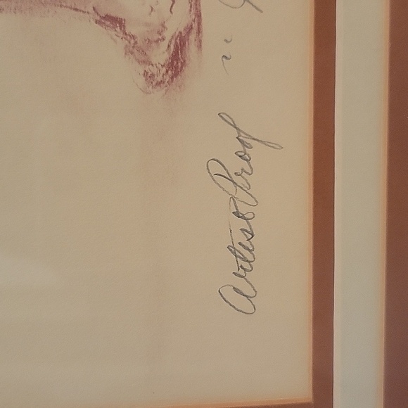 Connie King Just Like Mommy Signed Lithograph Matted and Framed - Picture 4 of 9